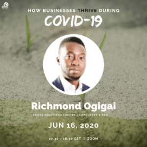 Richmond Ogigai, CEO of Enov8 solutions