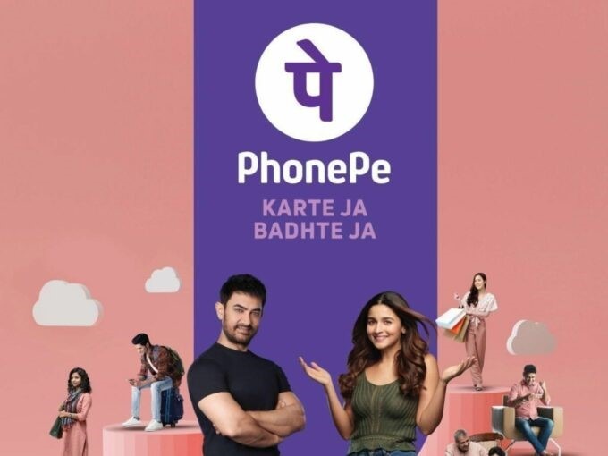 The face of PhonePe, Aamir Khan & Alia Bhatt